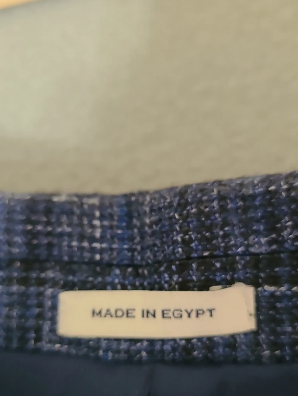 Joseph Abboud Navy Blue Plaid Sport Coat